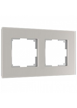 Рамка Werkel Senso на 2 поста дымчатый W0023117 4690389206405