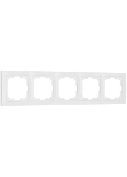 Рамка на 5 постов Werkel Snabb basic белый W0052001 4690389161452