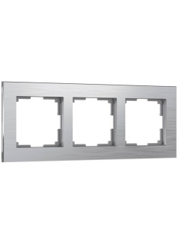 Рамка на 3 поста Werkel Aluminium алюминий W0031706 4690389158063