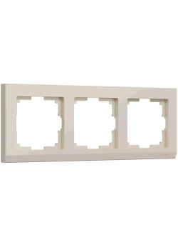 Рамка на 3 поста Werkel Stark слоновая кость W0031803 4690389161841