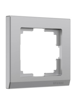Рамка на 1 пост Werkel Stark серебряный W0011806 4690389161704