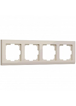 Рамка на 4 поста Werkel Stark слоновая кость W0041803 4690389161896
