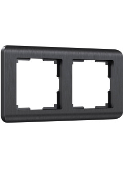 Рамка на 2 поста Werkel Stream графит W0022104 4690389162190