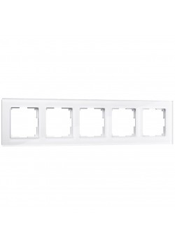 Рамка на 5 постов Werkel Favorit белый W0051101 4690389160080