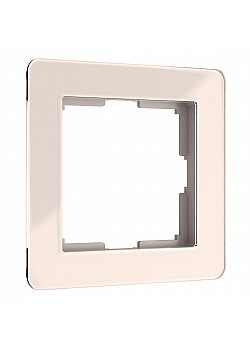 Рамка Werkel Acrylic на 1 пост айвори W0012743 4690389186271