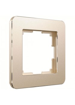 Рамка Werkel Platinum на 1 пост шампань W0012611 4690389184437