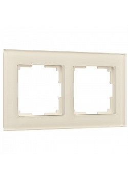 Рамка на 2 поста Werkel Favorit молочный W0021141 4690389183409