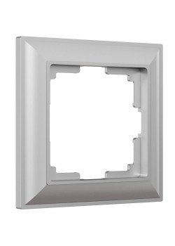 Рамка на 1 пост Werkel Fiore серебряный W0012206 4690389160295