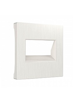 Накладка Werkel для двойной розетки Еthernet RJ-45 перламутровый рифленый W1191113 4690389161124