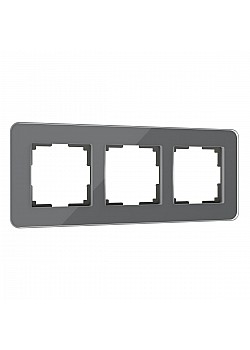 Рамка Werkel Elite на 3 поста графит W0032440 4690389180774