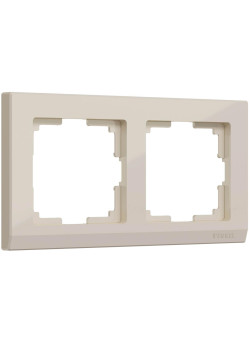 Рамка на 2 поста Werkel Stark слоновая кость W0021803 4690389161780