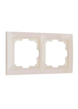Рамка на 2 поста Werkel Snabb basic слоновая кость W0022003 4690389161360