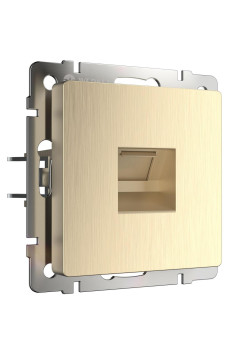 Розетка Ethernet RJ-45 Werkel шампань рифленый W1181010 4690389160608