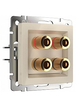 Акустическая розетка Werkel слоновая кость W1185003 4690389155826
