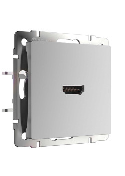 Розетка HDMI Werkel серебряный WL06-60-11 4690389110993
