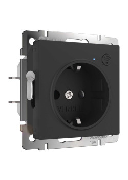 Розетка Wi-Fi Werkel (Умный дом) черный матовый W1171608 a056422