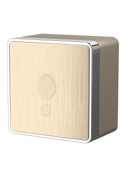 Вывод кабеля Werkel Gallant шампань рифленый W5050210 4690389164323