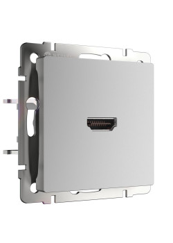 Розетка HDMI Werkel серебряный WL06-60-11 4690389110993