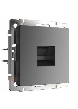 Розетка Ethernet RJ-45 Werkel графит W1181064 4690389194474