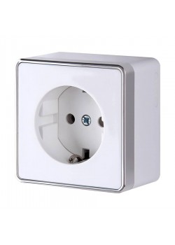 Розетка с заземлением Werkel Gallant белый W5071001 4690389164460