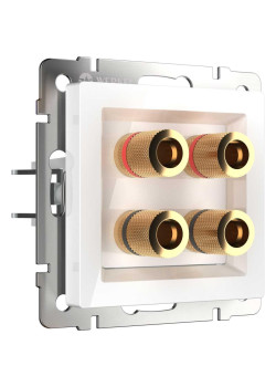 Акустическая розетка Werkel белая W1185001 4690389155536