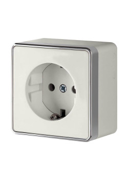 Розетка с заземлением Werkel Gallant слоновая кость W5071003 4690389164477