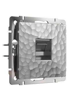 Розетка Werkel Hammer Ethernet RJ-45 серебряный W1281006 4690389163036