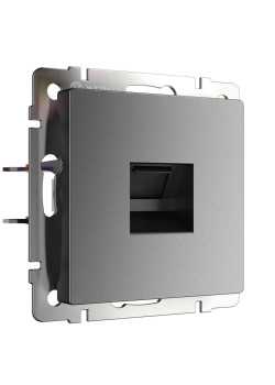 Розетка Ethernet RJ-45 Werkel графит W1181064 4690389194474