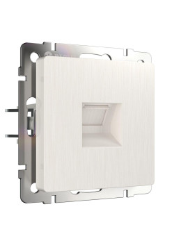 Телефонная розетка Werkel RJ-11 перламутровый рифленый WL13-RJ-11 4690389124303