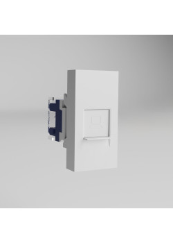 Модульная розетка Ethernet RJ-45 Werkel белый W1281101 4690389211751