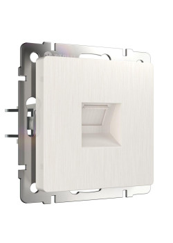 Телефонная розетка Werkel RJ-11 перламутровый рифленый WL13-RJ-11 4690389124303