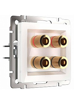 Акустическая розетка Werkel белая W1185001 4690389155536