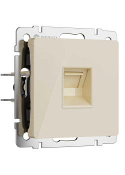 Розетка Werkel Ethernet RJ-45 айвори акрил W1181043 4690389197116