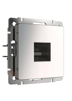 Розетка Ethernet RJ-45 Werkel глянцевый никель W1181002 4690389158247