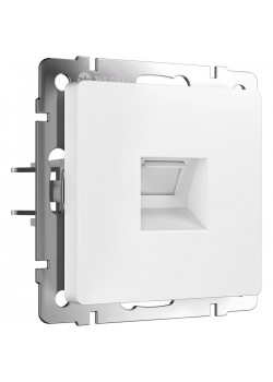 Розетка Werkel Ethernet RJ-45 (белый матовый) W1181061 4690389192197