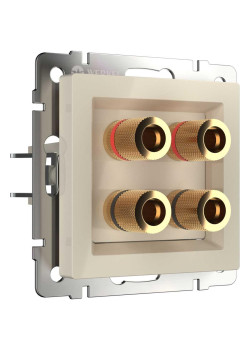 Акустическая розетка Werkel слоновая кость W1185003 4690389155826