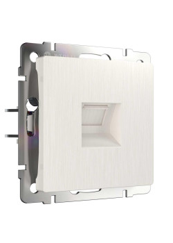 Розетка Werkel Ethernet RJ-45 перламутровый рифленый W1181013 4690389172717