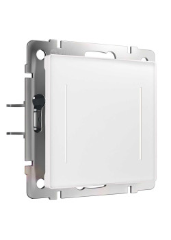 Сенсорный умный выключатель двуклавишный Werkel белый W4523001 4690389197949