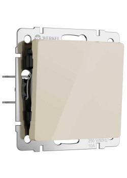 Выключатель одноклавишный Werkel айвори акрил W1112043 4690389197000