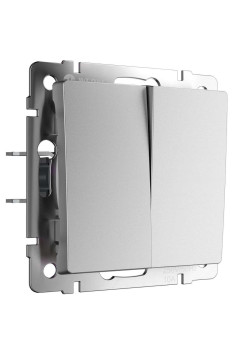 Перекрестный выключатель двухклавишный Werkel W1123065 4690389196881