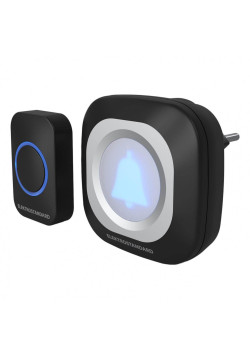 Звонок беспроводной Elektrostandard DBQ25M WL 36M IP44 чёрный a047174