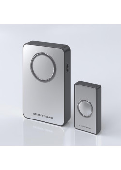 Звонок беспроводной Elektrostandard DBQ27M WL серебро/чёрный a055697