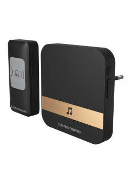 Звонок беспроводной Elektrostandard DBQ24M WL 52M IP44 черный a047172