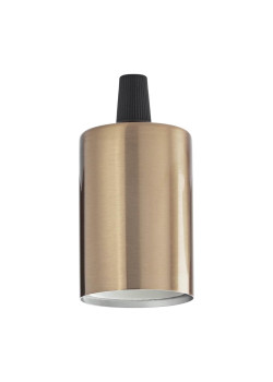 Патрон Ideal Lux Portalampada E27 Liscio Ottone Brunito 249247