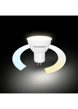 Лампа светодиодная диммируемая Elektrostandard (Умный дом) G5.3 5W 3300/4200/6500K матовая BLG5316 a055926