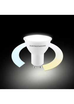 Умная лампа GU10 LED 7W 3300К-6500К CCT+DIM (BLGU1018) Elektrostandard a071006