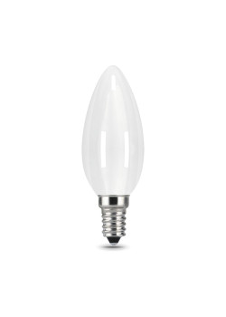 Лампа светодиодная филаментная Gauss E14 9W 3000К матовая 103201109
