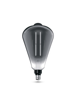 Лампа светодиодная филаментная Gauss E27 6W 4000K серая 157802205