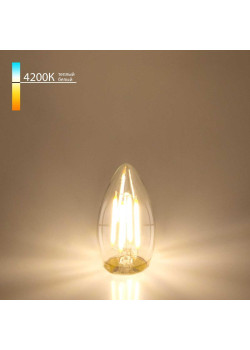 Лампа светодиодная филаментная Elektrostandard BLE2706 E27 9W 4200K прозрачная a048283