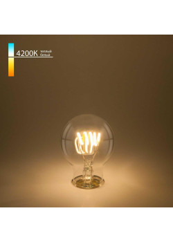 Лампа светодиодная филаментная Elektrostandard E27 6W 4200K прозрачная a048303